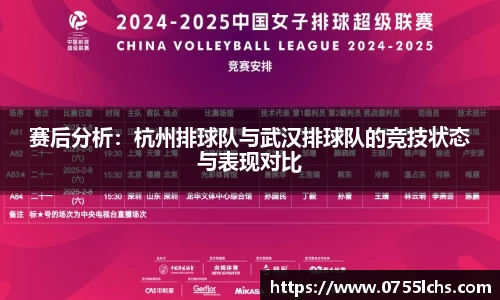 赛后分析：杭州排球队与武汉排球队的竞技状态与表现对比