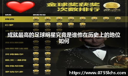 成就最高的足球明星究竟是谁他在历史上的地位如何